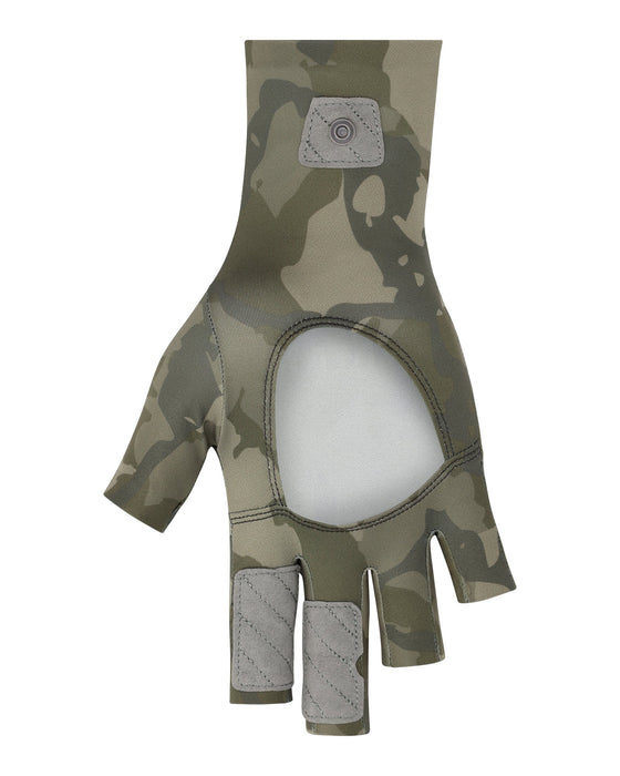 Simms Solarflex Sun Glove Regiment Camo Olive Drab