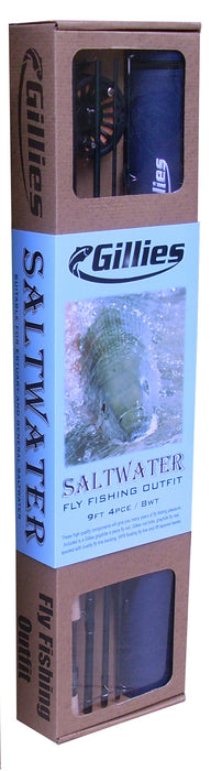 Gillies Saltwater Fly Set Combo