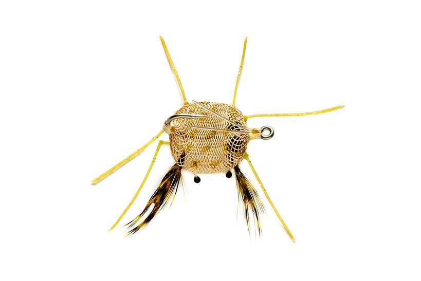 Fulling Mill Flexo Crab Olive Weedless #2