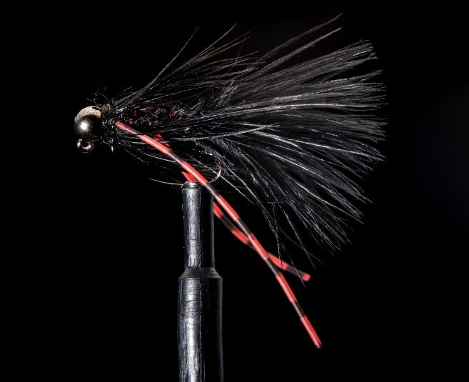 Manic Jig Mini Bugger Black #10