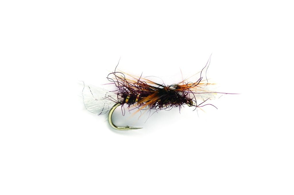 Fulling Mill Midge Claret Crippled #14