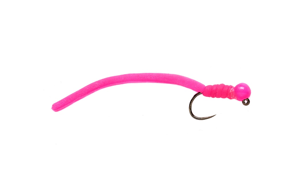 Squirmy Worm Hot Pink #14