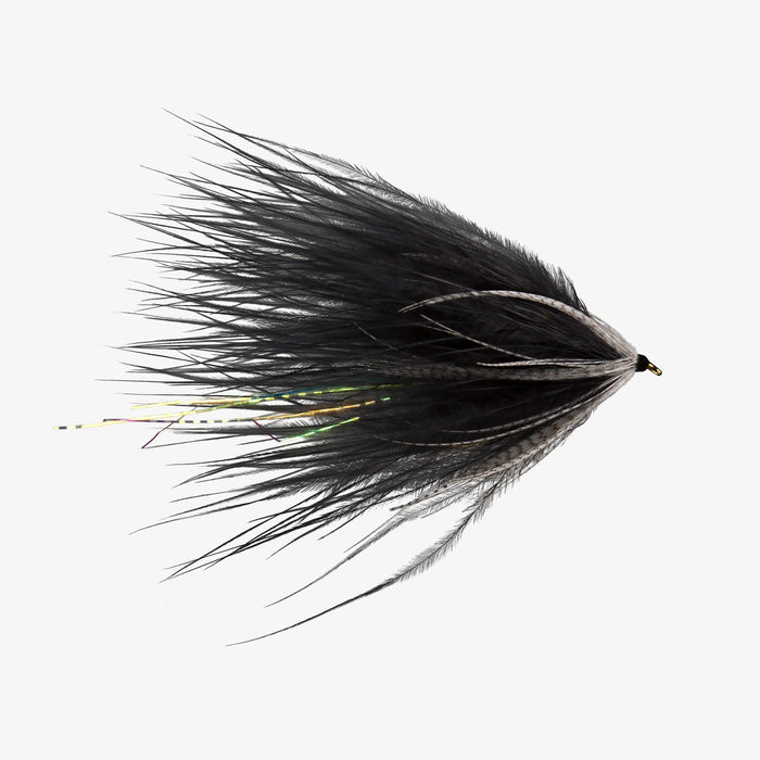 Rio Soft Hackle Streamer Black #6
