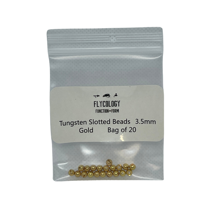 Flycology Tungsten Slotted Beads