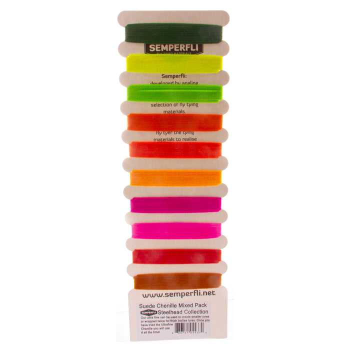 Semperfli Suede Chenille 1mm Multicards