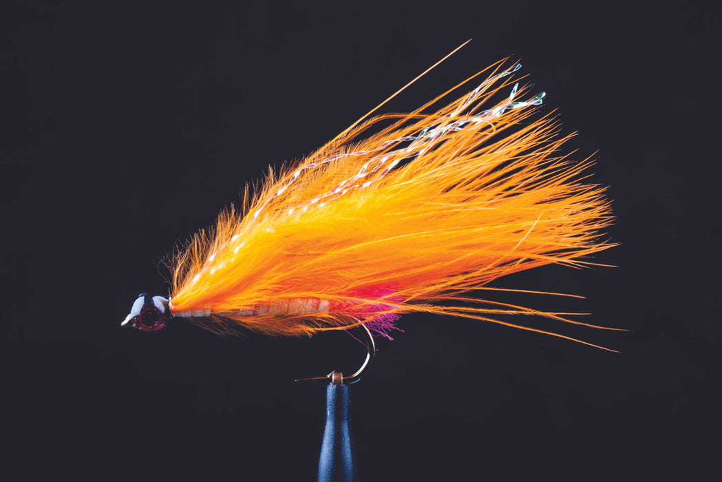 Manic Lumo Marabou Orange #8