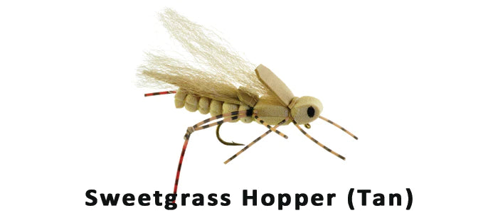 Umpqua Sweetgrass Hopper Tan #10