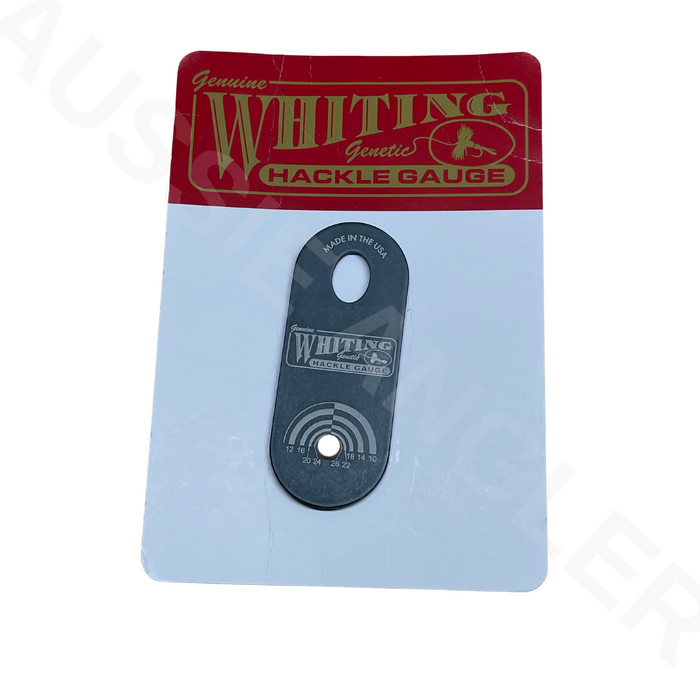 Whiting Farms Hackle Gauge