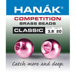 Hanak Competition Brass Beads Classic Metallic