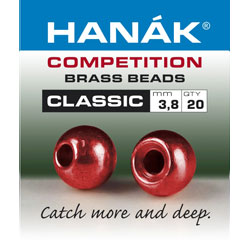Hanak Competition Brass Beads Classic Metallic