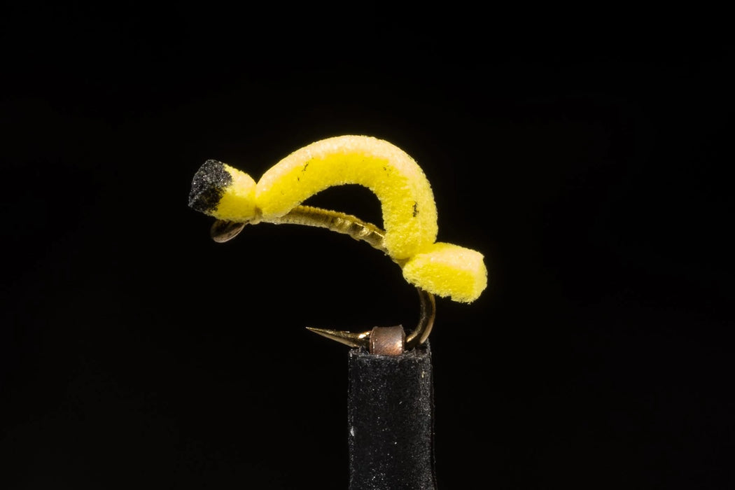 Manic Slim Willow Grub Yellow #18