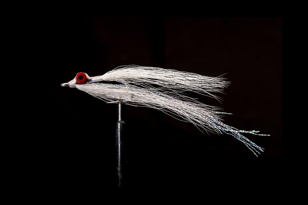 Manic Bucktail Clouser White #1/0