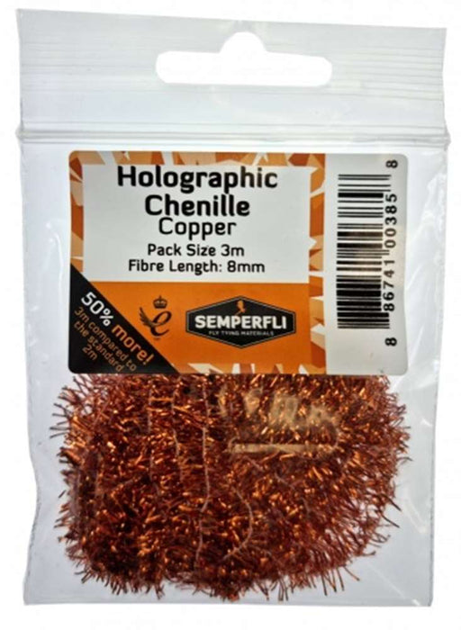 Semperfli Metallic Tinsel Chenille 8mm