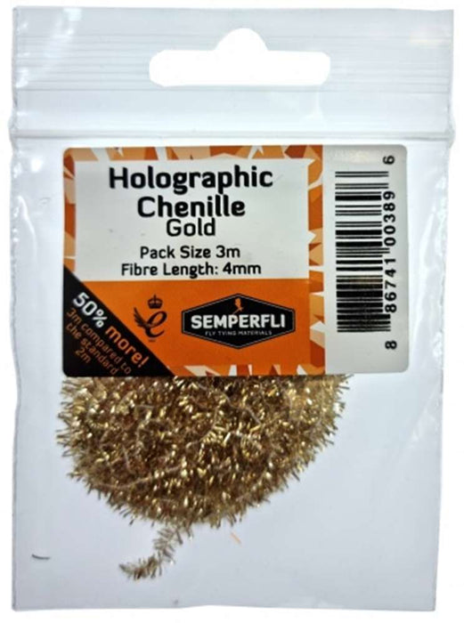 Semperfli Metallic Tinsel Chenille 4mm