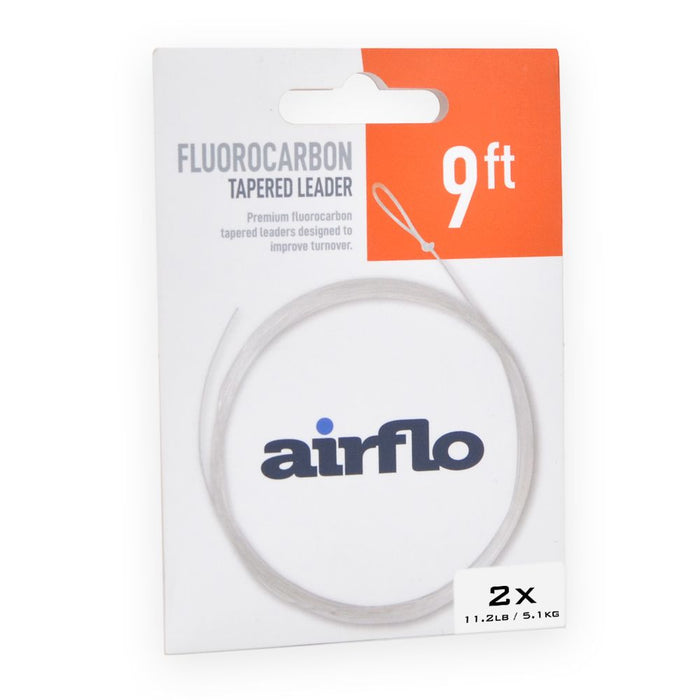 Airflo Fluorocarbon 9ft Tapered Leader