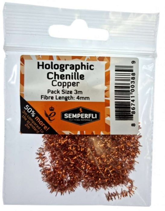 Semperfli Metallic Tinsel Chenille 4mm