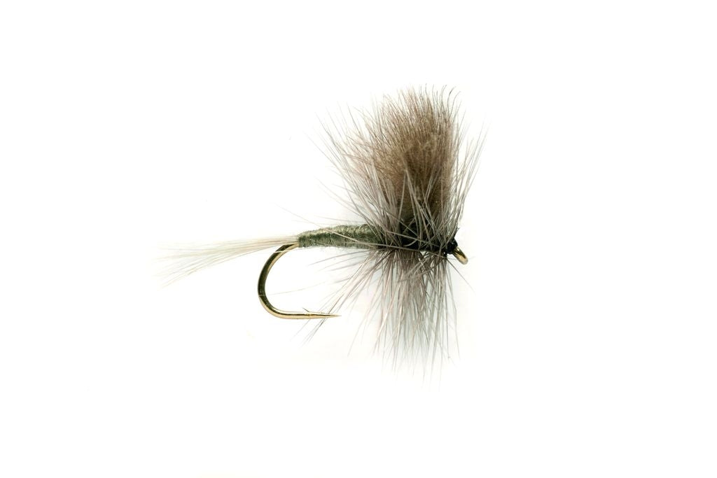 Fulling Mill CdC Grey Wulff #12