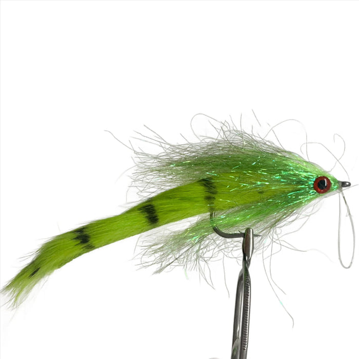 Pisces Barra Bunny Sparkle Flies #4/0