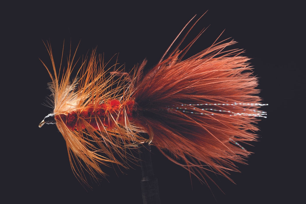 Manic Woolly Bugger Brown #8