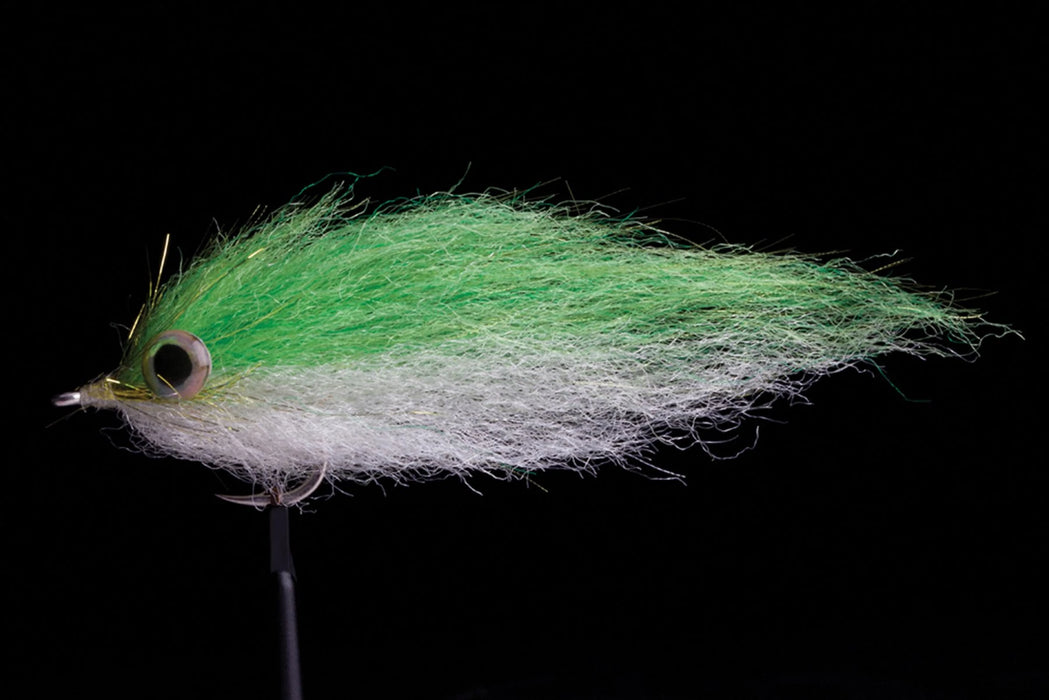 Manic Lucent Minnow - Chartreuse/White #2/0