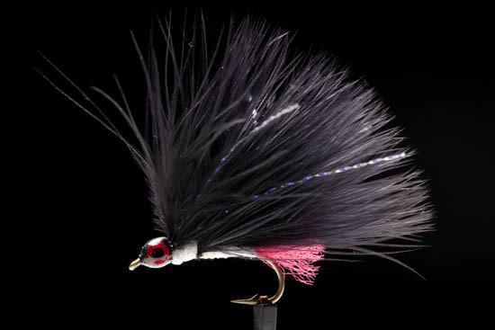 Manic Lumo Marabou Black #8