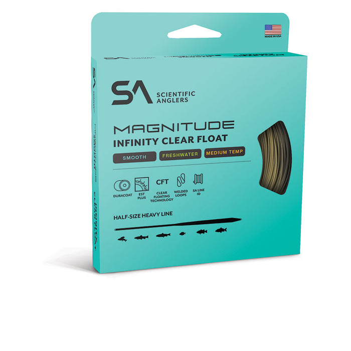 Scientific Anglers Magnitude Smooth Infinity 10' Clear Tip