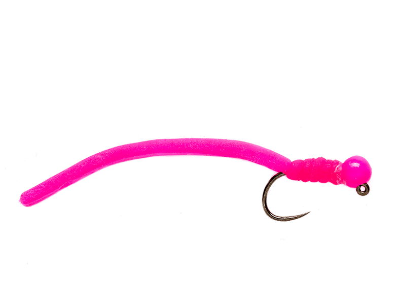 Fulling Mill Squirminator Hot Head Jig Hot Pink