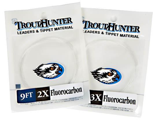 Trout Hunter 9' Fluorocarbon Tapered Leaders