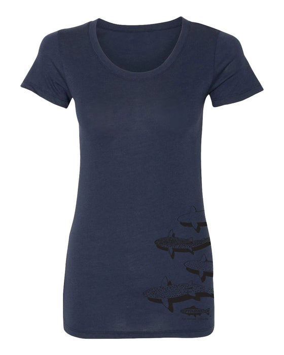 Rep Your Water Trout Country Womens Tee