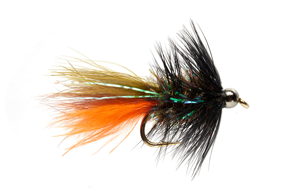 Fulling Mill Mini Shimmer Bugger Thin Mint #10