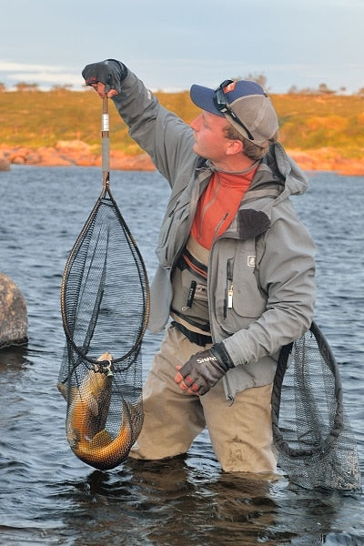 McLean Short Handle Weigh Net Medium - Rubber Mesh