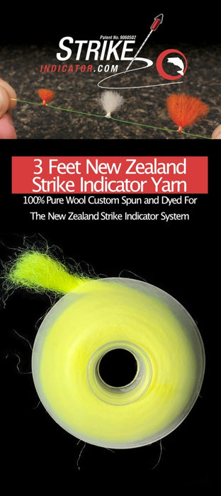 New Zealand Strike Indicator Wool Yarn