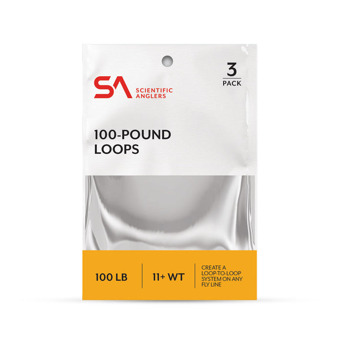 Scientific Anglers Braided Loops 100 Pound 3 Pack