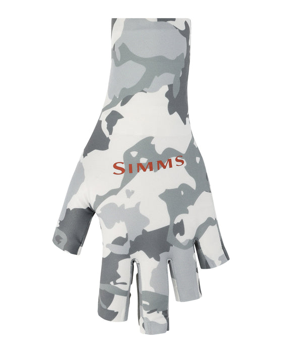 Simms Solarflex Sun Glove Regiment Camo Cinder