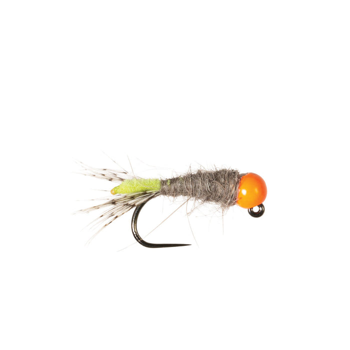 Category 3 Peek A Boo Fluoro Orange Bead #14
