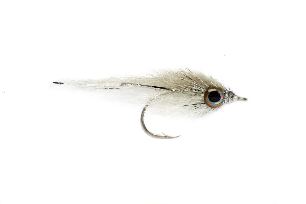 Fulling Mill Salty Minnow Grey & White #2