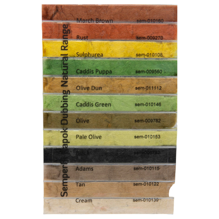 Semperfli Kapok Dry Fly Dubbing Dispensers