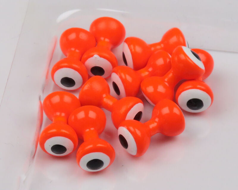 Hareline Double Pupil Brass Eyes