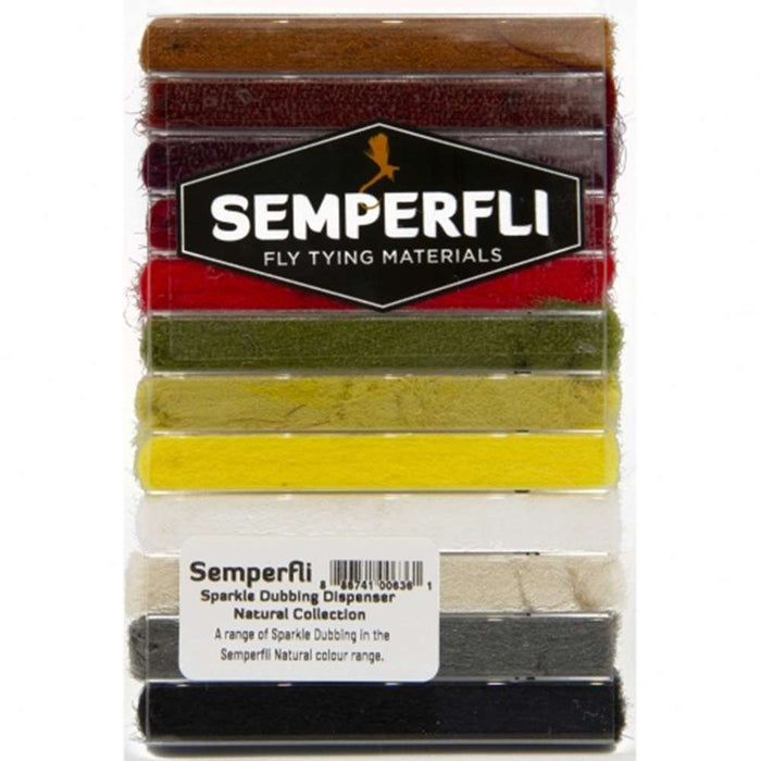 Semperfli Sparkle Dubbing Dispenser Natural