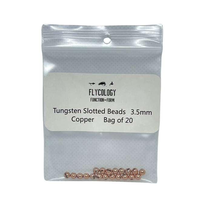 Flycology Tungsten Slotted Beads