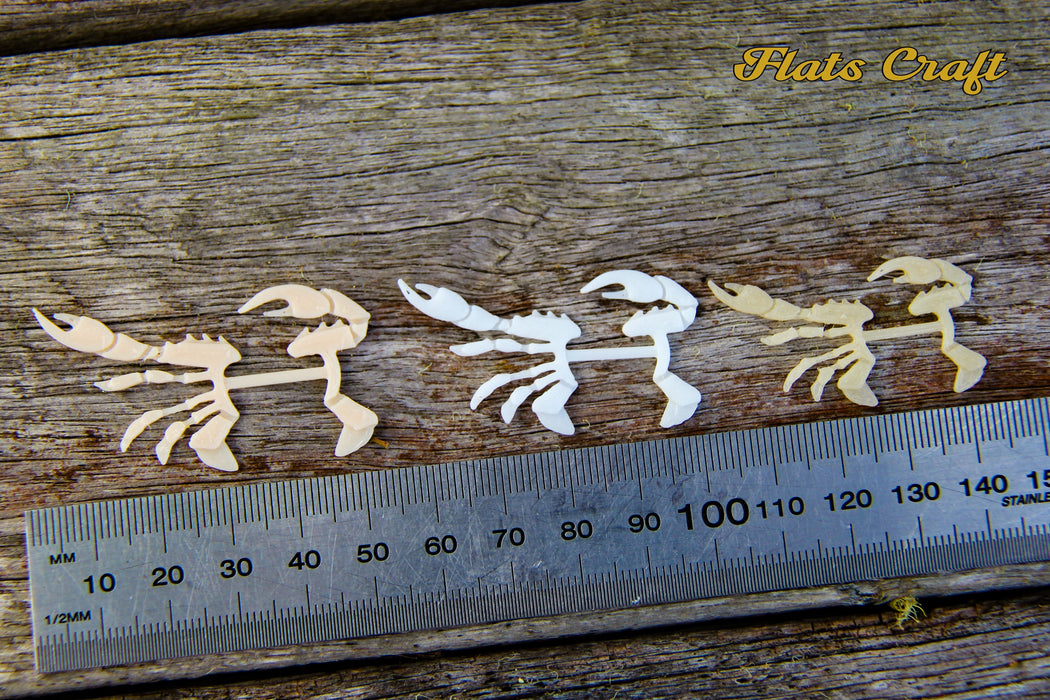 Flats Craft Split Crab Natural