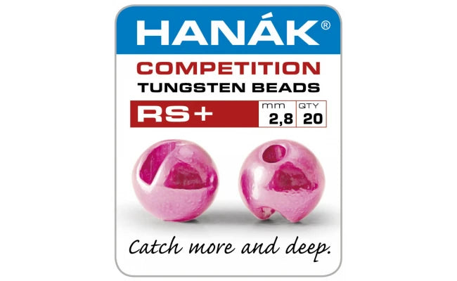 Hanak Competition Slotted Tungsten RS+ Beads