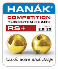 Hanak Competition Slotted Tungsten RS+ Beads