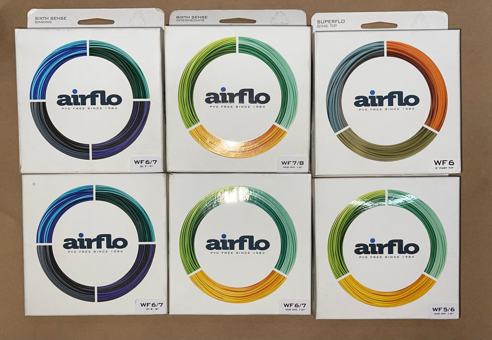 Assorted Airflo Fly Lines - Second Hand