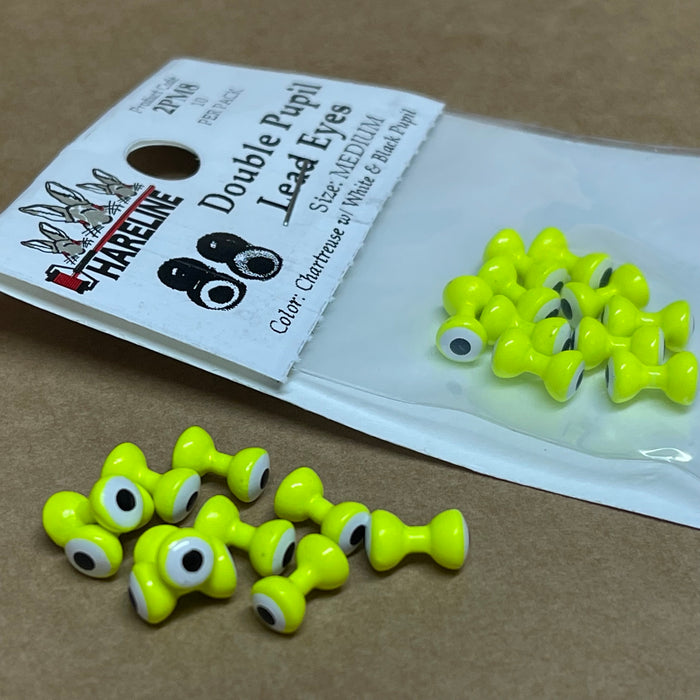 Hareline Double Pupil Lead Eyes