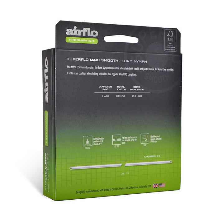 Airflo Superflo Max Smooth Euro Nymph