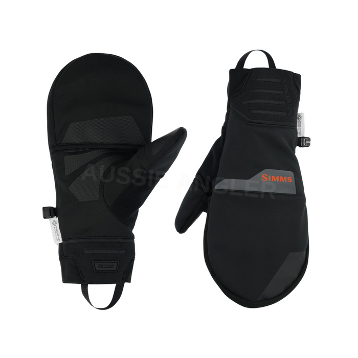 Simms Windstopper Foldover Mitt Black