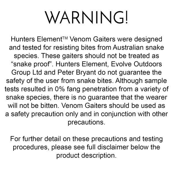 Hunters Element Venom Gaiters V2 Camo