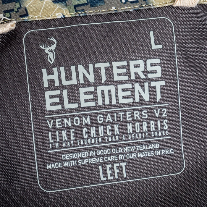 Hunters Element Venom Gaiters V2 Camo
