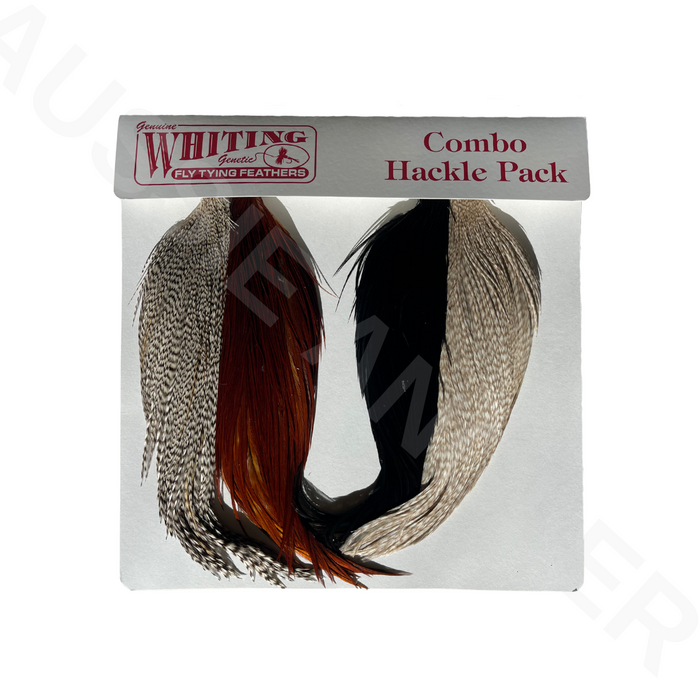 Whiting Farms Introductory Hackle Pack - Four 1/2 Capes